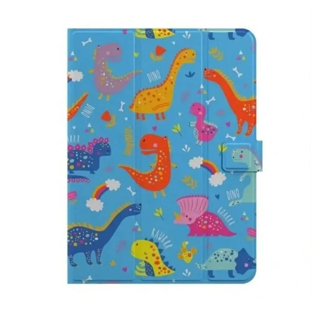 NIB Kids Universal Tablet Case Cute Dinosaur Pattern Fits 7-11 inch Tablets